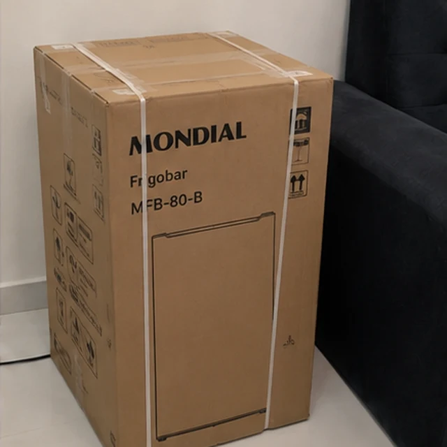 Frigobar Mondial 73L enviado por cliente